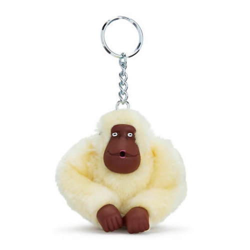 Kipling Sven Monkey Keychains White | US80GZSEU