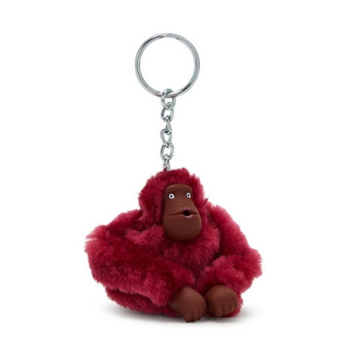 Kipling Sven Small Classic Sven Monkey Keychains Red | US56VUKAY