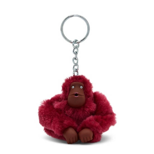 Kipling Sven Small Classic Sven Monkey Keychains Red | US56VUKAY