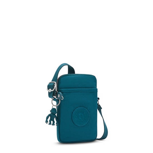 Kipling Tally Phone Bags Turquoise | US32NTBDC