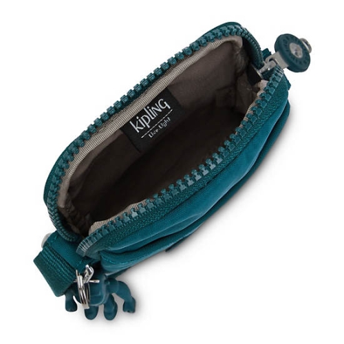 Kipling Tally Phone Bags Turquoise | US32NTBDC