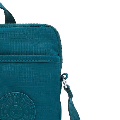 Kipling Tally Phone Bags Turquoise | US32NTBDC