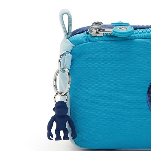 Kipling Tibby Classic Pouch Bags Blue | US54GDXWZ