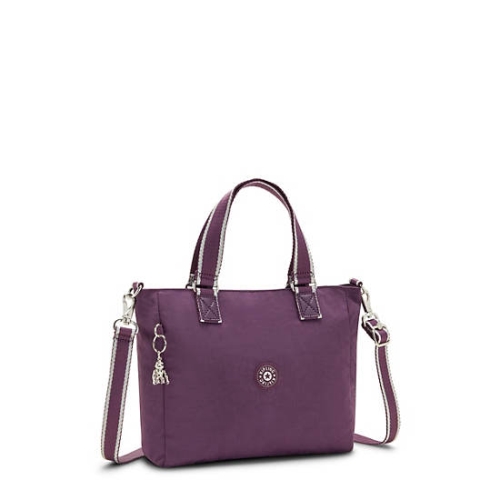 Kipling Venla Tote Bags Purple | US93MOCLB