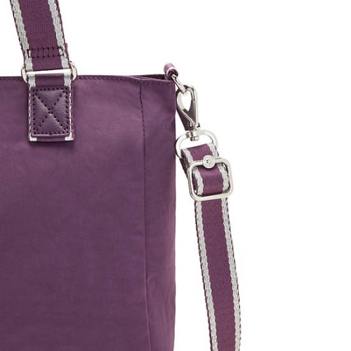 Kipling Venla Tote Bags Purple | US93MOCLB