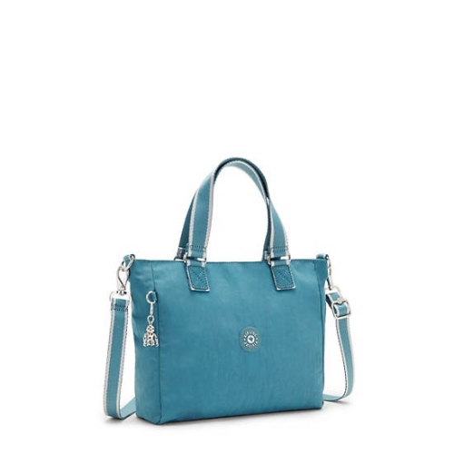 Kipling Venla Tote Bags Turquoise | US42SKFTG