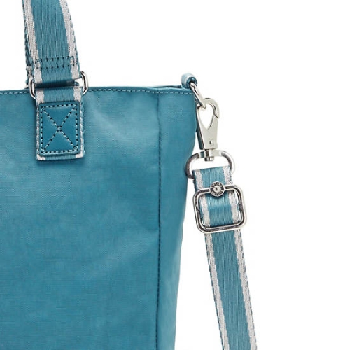 Kipling Venla Tote Bags Turquoise | US42SKFTG