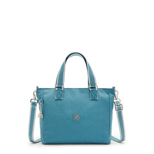 Kipling Venla Tote Bags Turquoise | US42SKFTG