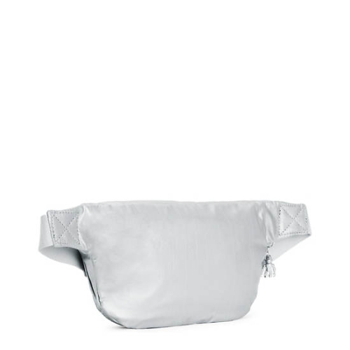 Kipling Yasemina Extra Large Metallic Waist Bags Silver | US01SLDAC