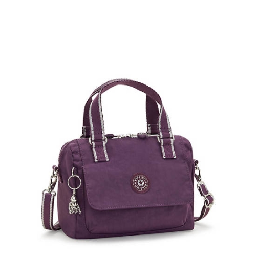 Kipling Zeva Handbags Purple | US46EZWIA