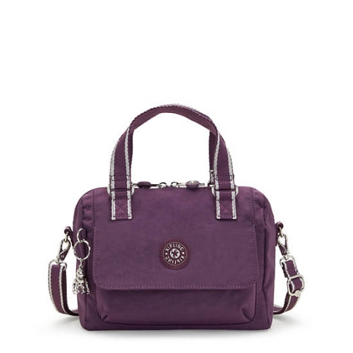 Kipling Zeva Handbags Purple | US46EZWIA